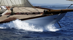 Sailing yacht in the wind ITALY - Tuscany - Mediterranean - Tyrrenian sea - Argentario Sailing Week